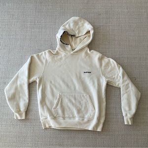 MadHappy Classic Fleece Hoodie in Vanilla